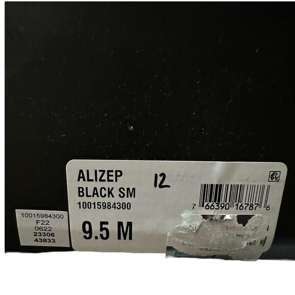 INC Women’s size 9.5 Alize comfort round toe  black boot 1-1.5 platform 5 heel - Picture 3 of 13